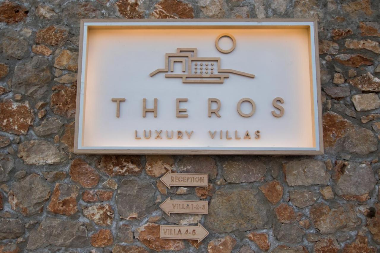 Theros Luxury Villas Damatria Exterior photo