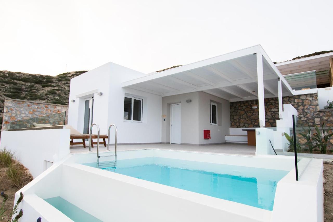 Theros Luxury Villas Damatria Exterior photo